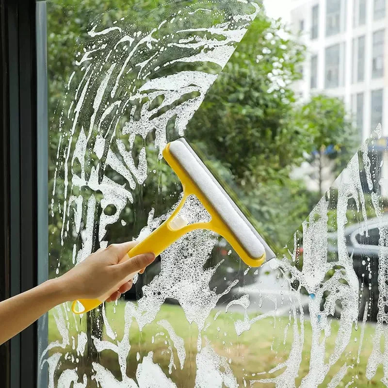 3-in-1 Glass Cleaning Kit β Spray Bottle, Scrubber & Scraper