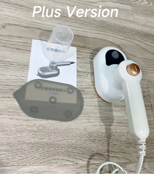 Portable Handheld Mini Steam Iron for Clothes β Travel Garment Steamer & Home Appliance.