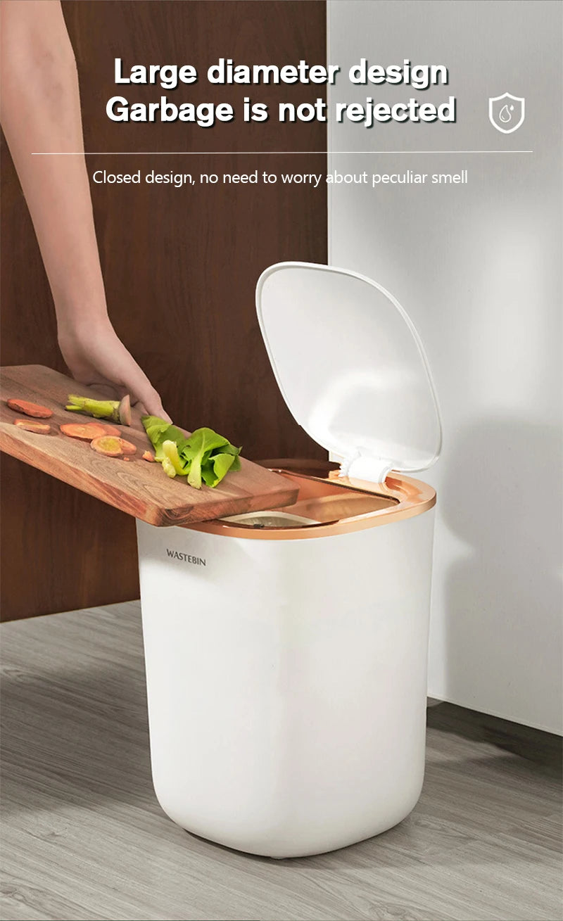 12L Smart Sensor Trash Can β Automatic Bathroom & Kitchen Bin