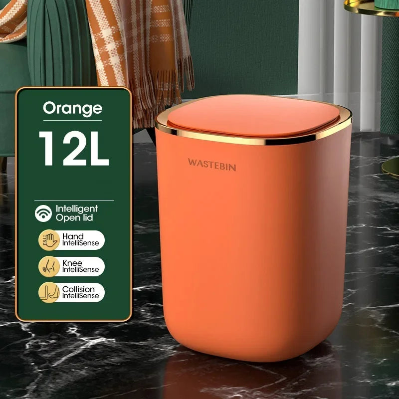 12L Smart Sensor Trash Can β Automatic Bathroom & Kitchen Bin