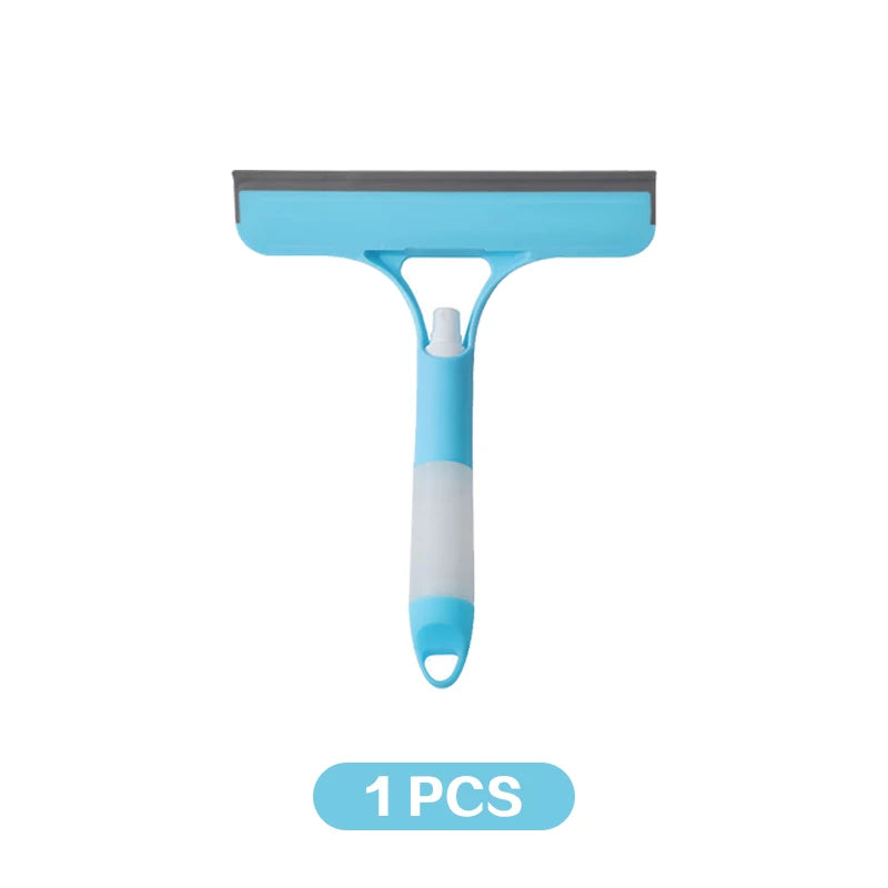 3-in-1 Glass Cleaning Kit β Spray Bottle, Scrubber & Scraper