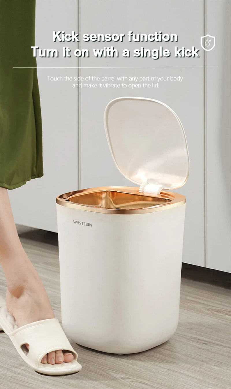 12L Smart Sensor Trash Can β Automatic Bathroom & Kitchen Bin