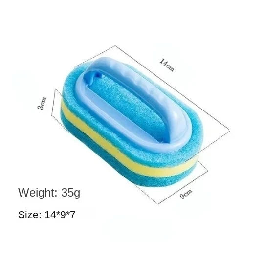 Household Scrubbing Brush with Handle β Durable Kitchen & Bathroom