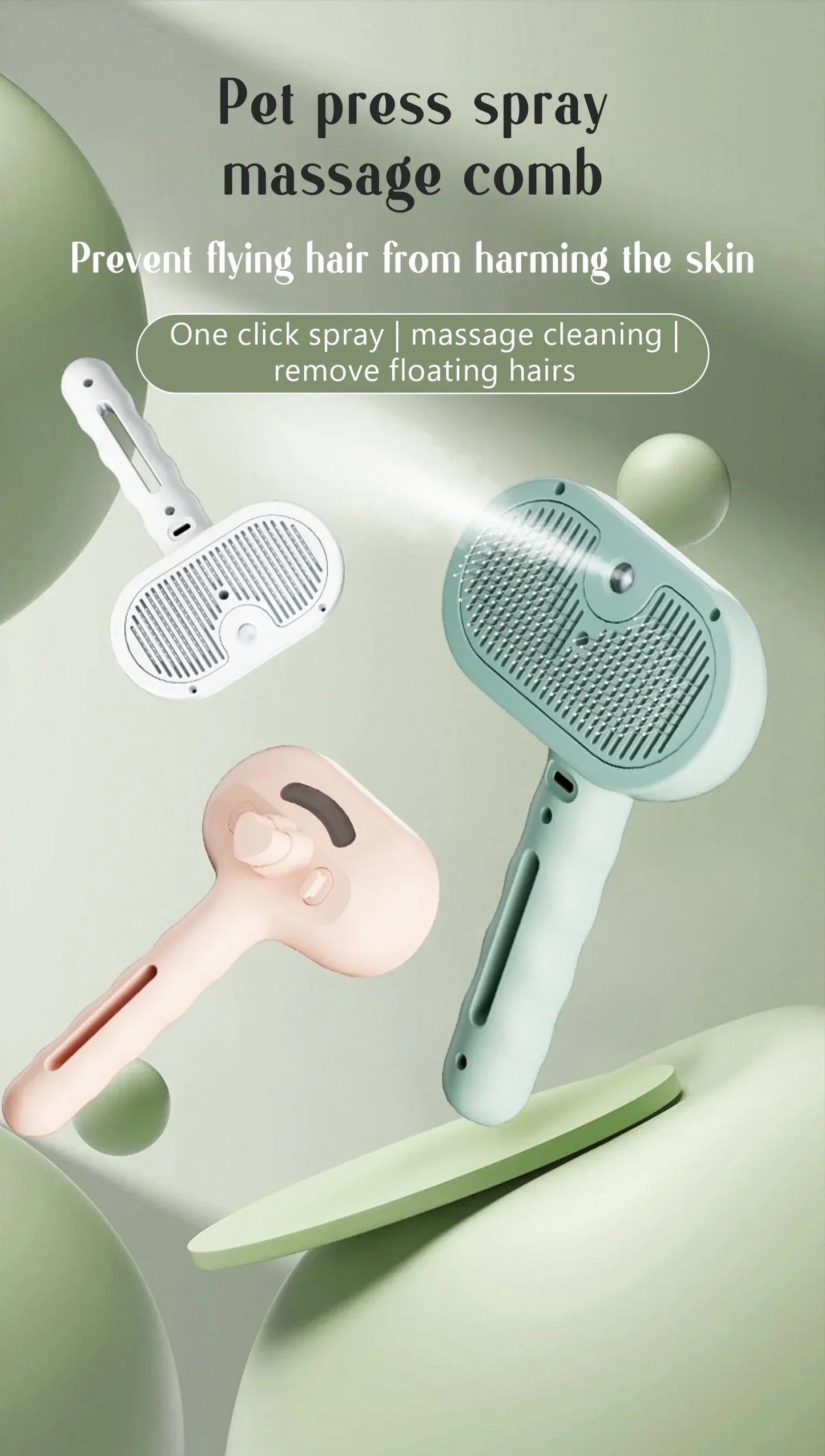Advance Steam Brush for Pets