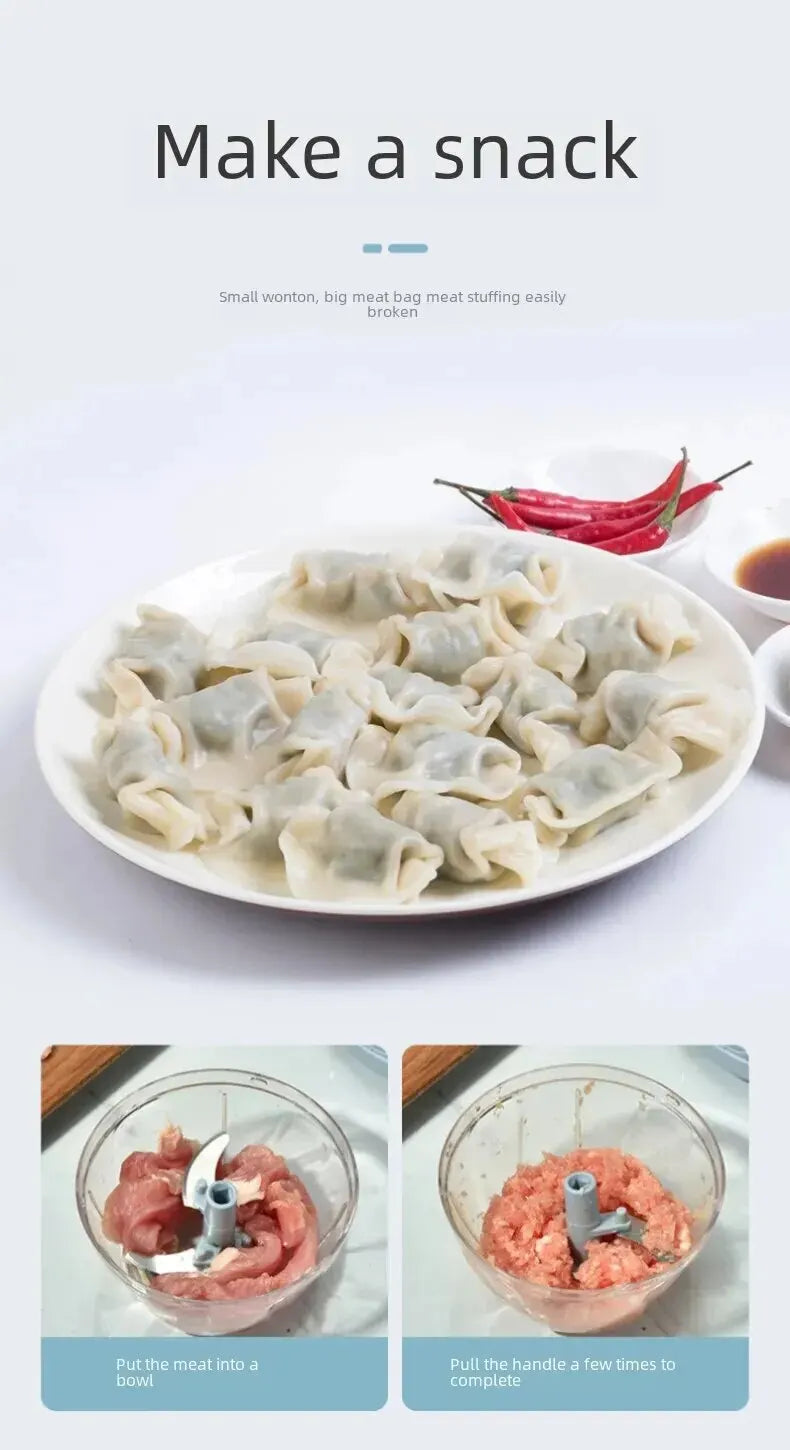 Manual Ginger Garlic Grinder & Veg Cutter β Handheld & Multifunctional