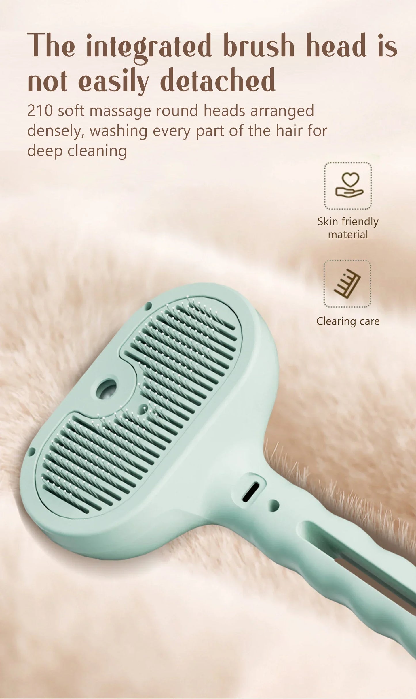 Advance Steam Brush for Pets