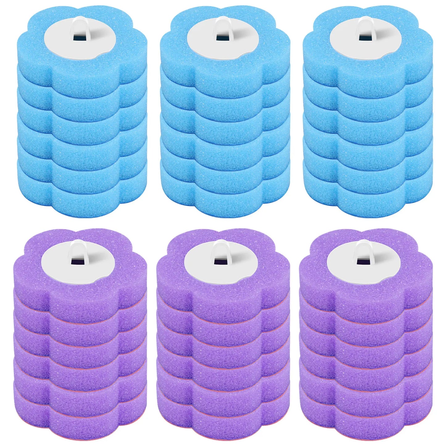 Toilet Brush Cleaning Kit with Disposable Heads – 18/36 PCS