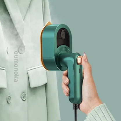 Portable Handheld Mini Steam Iron for Clothes – Travel Garment Steamer & Home Appliance.