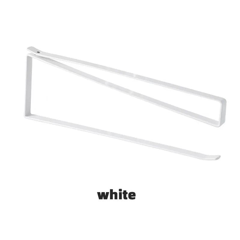 No-Drill Paper Towel Rack – Under Cabinet Tissue Holder