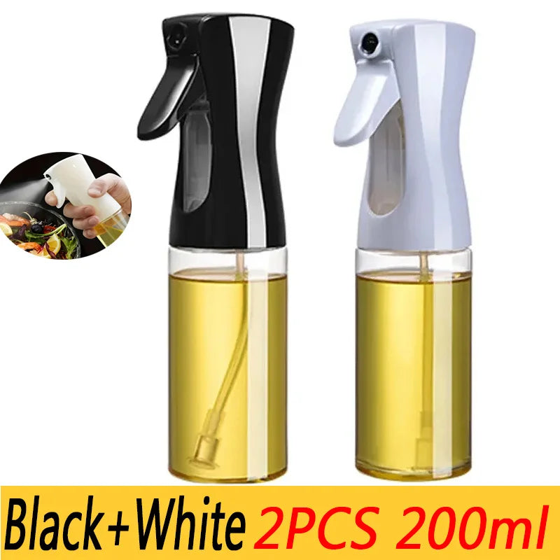 Oil Spray Bottle – 200/300/500ml for Cooking, BBQ & Baking
