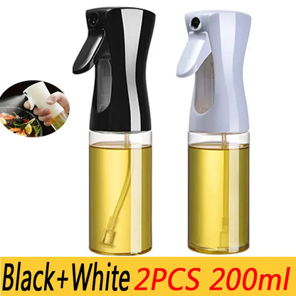 Oil Spray Bottle – 200/300/500ml for Cooking, BBQ & Baking