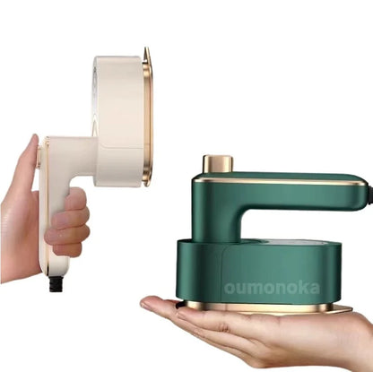 Portable Handheld Mini Steam Iron for Clothes – Travel Garment Steamer & Home Appliance.