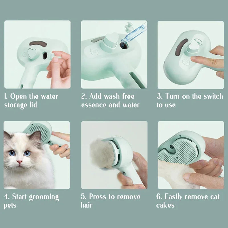 Advance Steam Brush for Pets