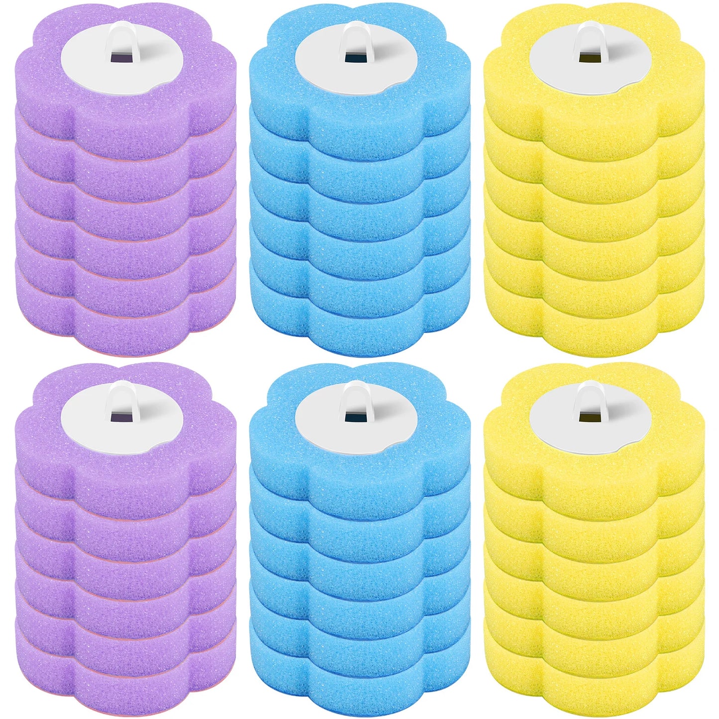 Toilet Brush Cleaning Kit with Disposable Heads – 18/36 PCS