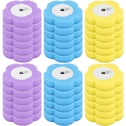 Toilet Brush Cleaning Kit with Disposable Heads – 18/36 PCS