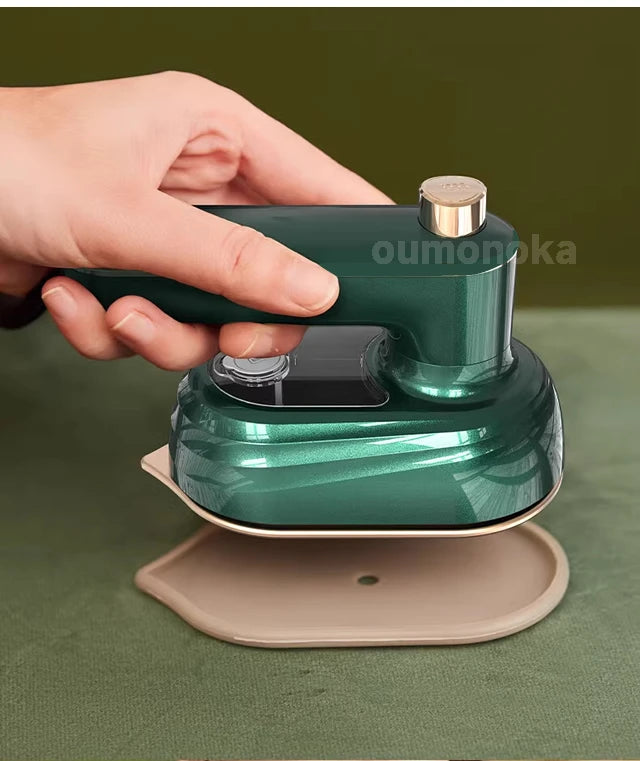 Portable Handheld Mini Steam Iron for Clothes – Travel Garment Steamer & Home Appliance.