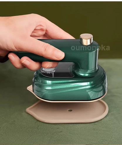 Portable Handheld Mini Steam Iron for Clothes – Travel Garment Steamer & Home Appliance.