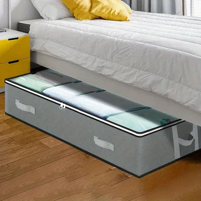 Dustproof Under Bed Storage Box with Handles – 1/2/3pcs