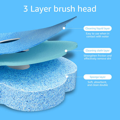 Toilet Brush Cleaning Kit with Disposable Heads – 18/36 PCS