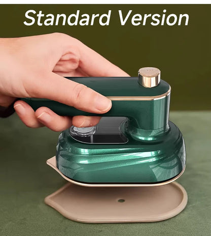 Portable Handheld Mini Steam Iron for Clothes – Travel Garment Steamer & Home Appliance.
