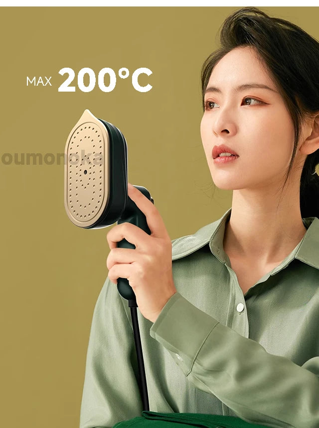 Portable Handheld Mini Steam Iron for Clothes – Travel Garment Steamer & Home Appliance.