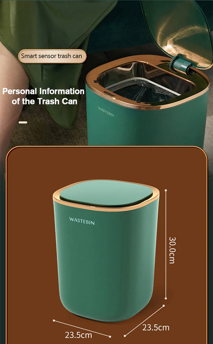 12L Smart Sensor Trash Can – Automatic Bathroom & Kitchen Bin