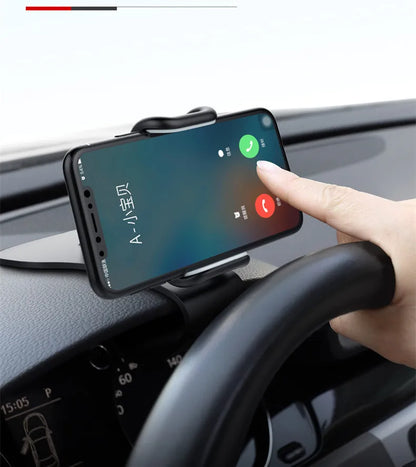 360° Rotatable Car Phone Holder – Dashboard & Windshield Mount