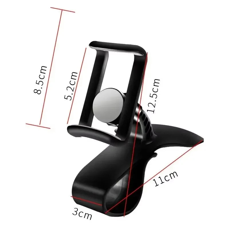 360° Rotatable Car Phone Holder – Dashboard & Windshield Mount