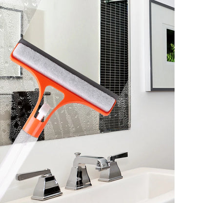3-in-1 Glass Cleaning Kit – Spray Bottle, Scrubber & Scraper
