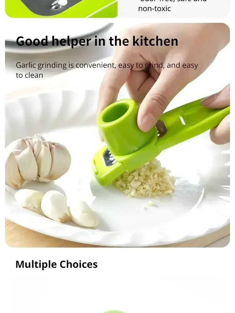 Mini Manual Garlic Grinder – 1 Pack Kitchen Mashing Tool