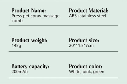Advance Steam Brush for Pets