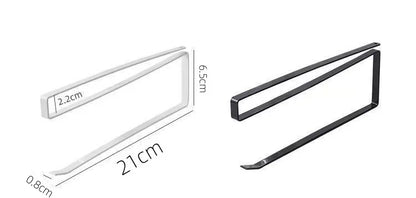 No-Drill Paper Towel Rack – Under Cabinet Tissue Holder