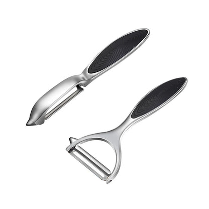 Stainless Steel Vegetable Peeler & Grater – Multi-Function Kitchen Tool