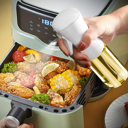 Oil Spray Bottle – 200/300/500ml for Cooking, BBQ & Baking