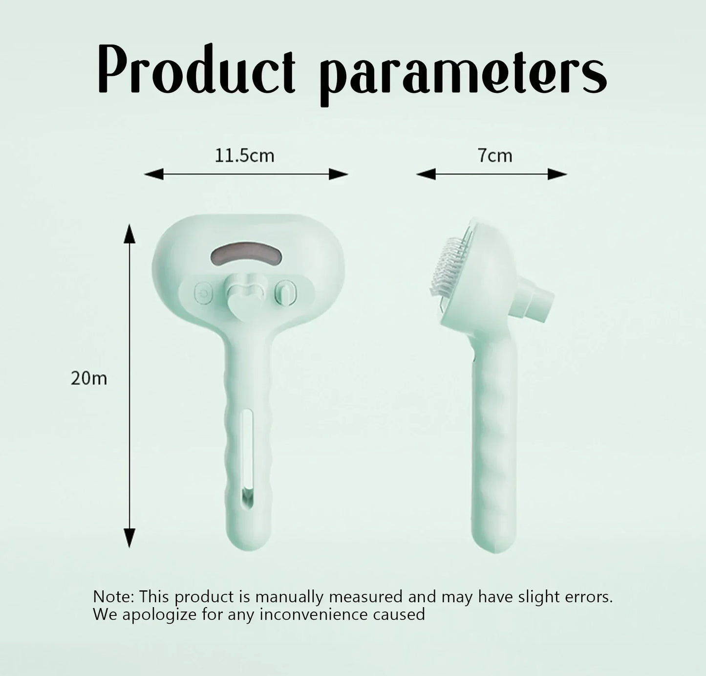 Advance Steam Brush for Pets