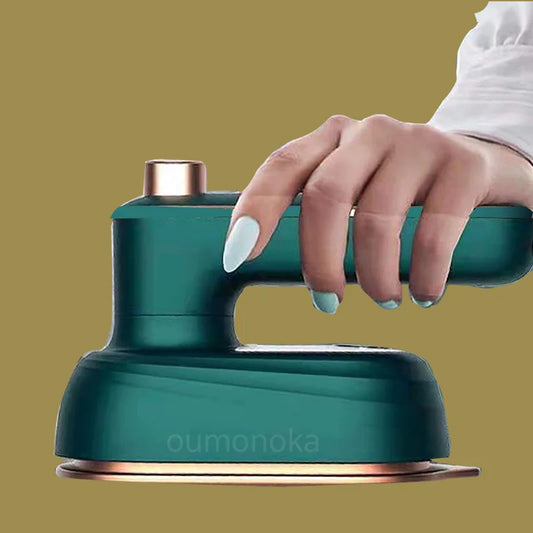 Portable Handheld Mini Steam Iron for Clothes – Travel Garment Steamer & Home Appliance.
