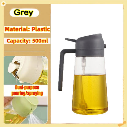 Oil Spray Bottle – 200/300/500ml for Cooking, BBQ & Baking