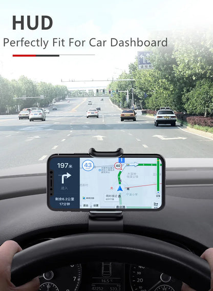 360° Rotatable Car Phone Holder – Dashboard & Windshield Mount