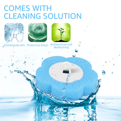 Toilet Brush Cleaning Kit with Disposable Heads – 18/36 PCS
