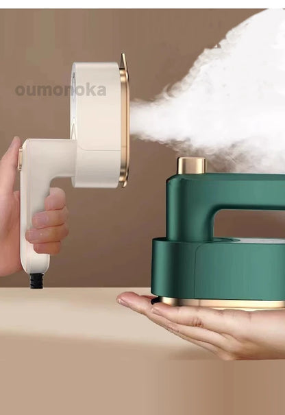 Portable Handheld Mini Steam Iron for Clothes – Travel Garment Steamer & Home Appliance.
