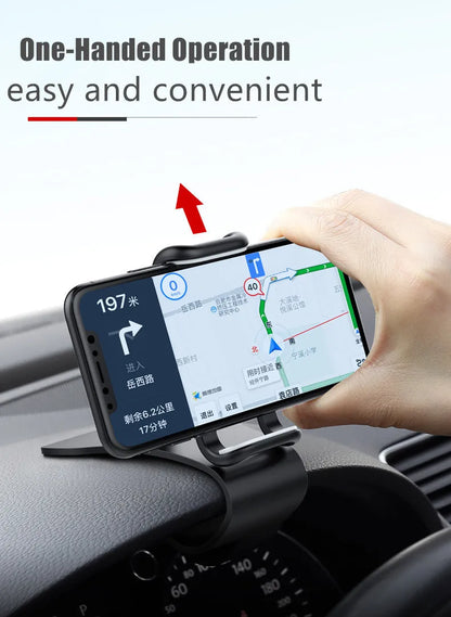 360° Rotatable Car Phone Holder – Dashboard & Windshield Mount