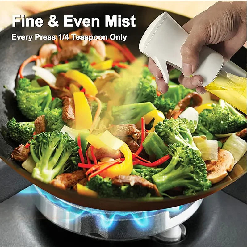 Oil Spray Bottle – 200/300/500ml for Cooking, BBQ & Baking
