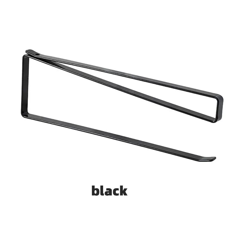 No-Drill Paper Towel Rack – Under Cabinet Tissue Holder