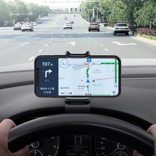 360° Rotatable Car Phone Holder – Dashboard & Windshield Mount