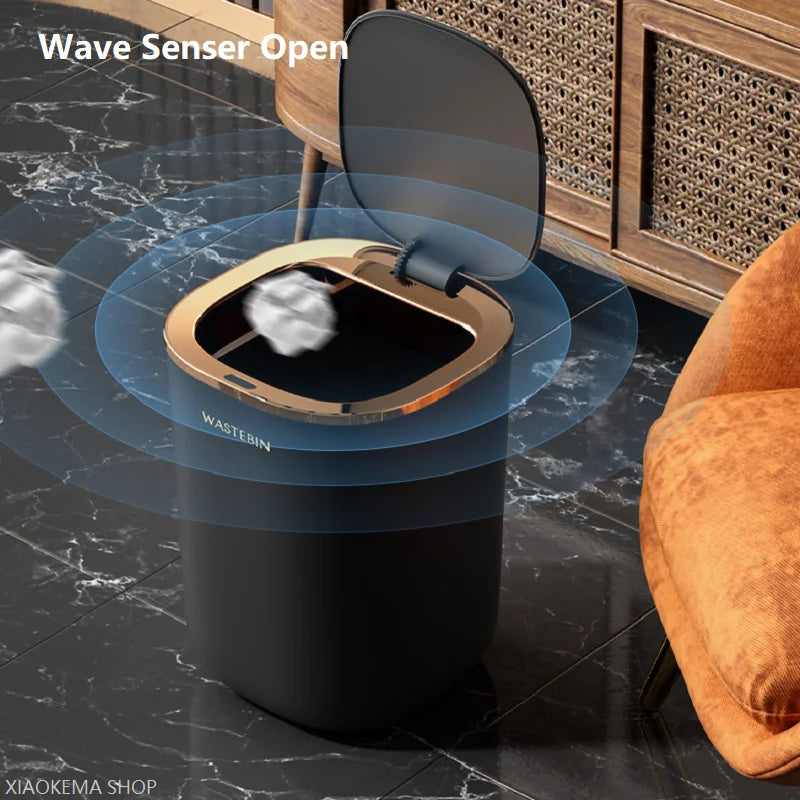12L Smart Sensor Trash Can – Automatic Bathroom & Kitchen Bin
