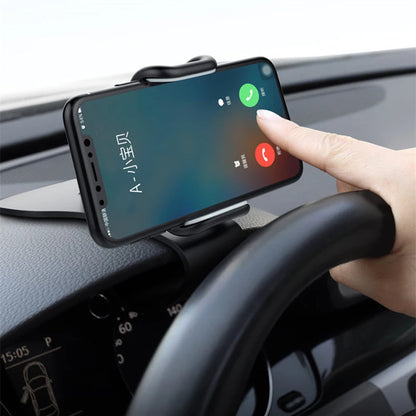 360° Rotatable Car Phone Holder – Dashboard & Windshield Mount