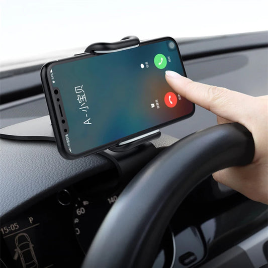 360° Rotatable Car Phone Holder – Dashboard & Windshield Mount