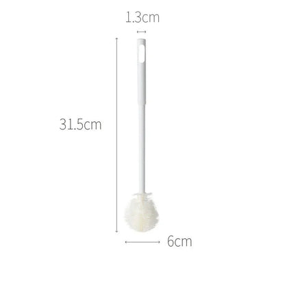 Silicone Baby Bottle Brush with Nipple Cleaner – Long Handle, BPA Free