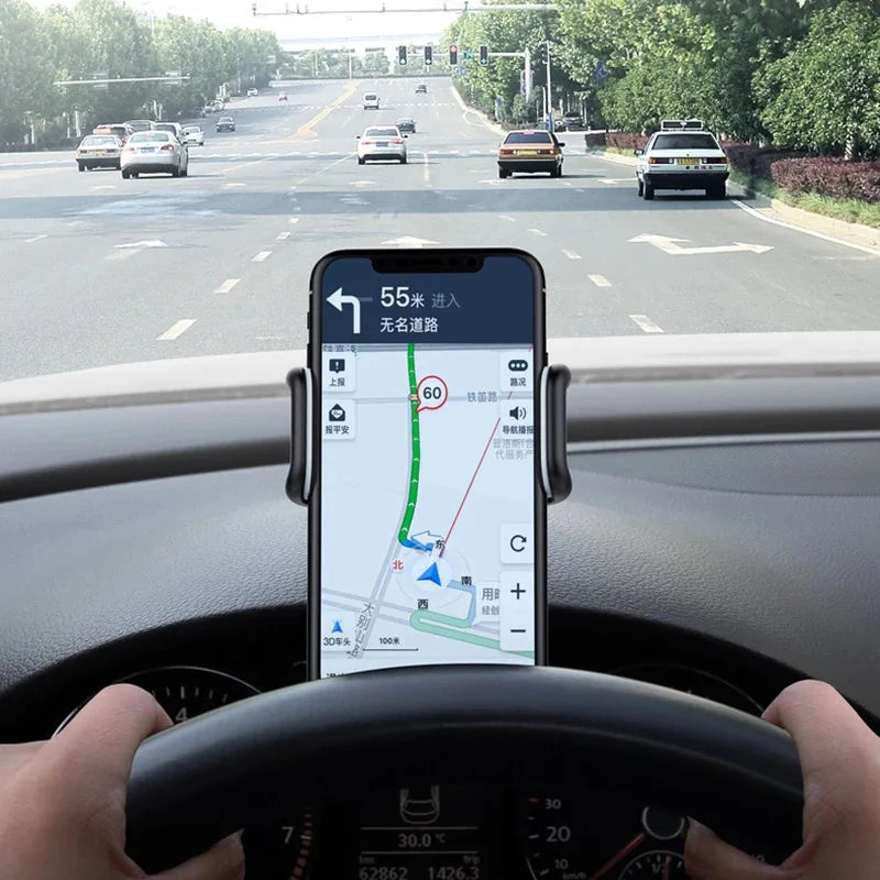 360° Rotatable Car Phone Holder – Dashboard & Windshield Mount
