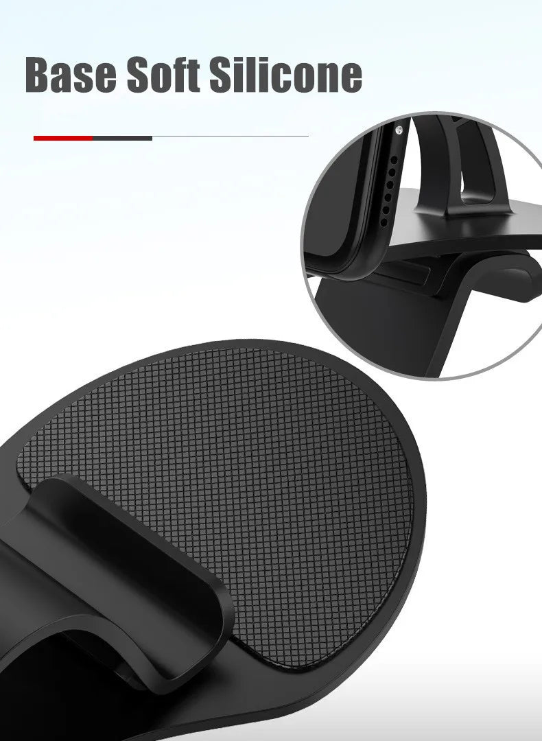 360° Rotatable Car Phone Holder – Dashboard & Windshield Mount
